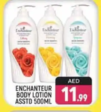 Shaklan Enchanteur Body Lotion & Cream offer