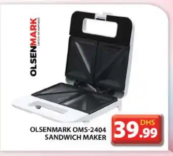 Grand Hyper Market OLSENMARK Sandwich Maker offer