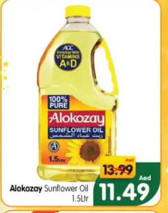 Al Madina Hypermarket ALOKOZAY Sunflower Oil offer
