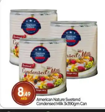 Bigmart AMERICAN NATURE Condensed Milk offer