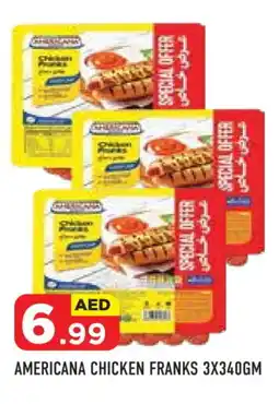 Baniyas Spike Hypermarket AMERICANA Chicken Franks offer