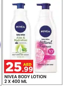 Baniyas Spike Hypermarket Nivea Body Lotion & Cream offer
