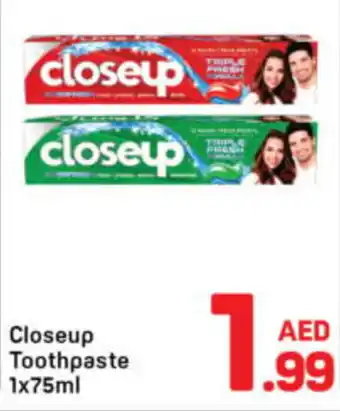 Day To Day CloseUp Toothpaste offer