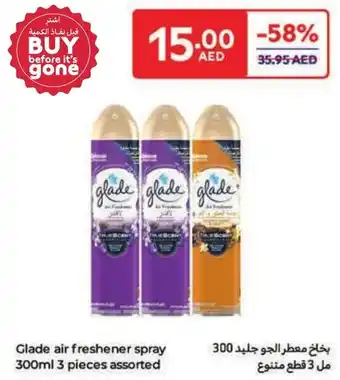 Carrefour Glade air freshener spray assorted offer