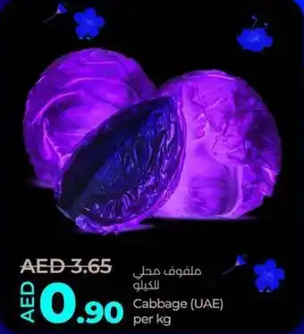 Lulu Hypermarket Cabbage offer