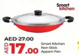 Lulu Hypermarket Smart Kitchen Non-Stick Appam Pan offer