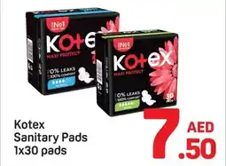 Day To Day Kotex sanitary pads offer