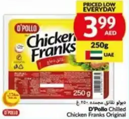 Viva D'Pollo Chilled Chicken Franks Original offer