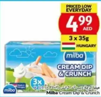 Viva Milba Cream Dip & Crunch offer