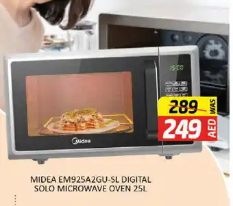 Al Madina MIDEA Microwave Oven offer