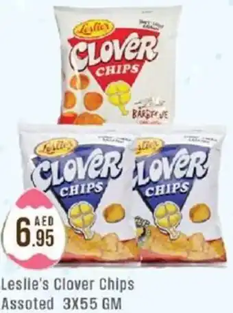 Cosco supermarket Leslie's Clover Chips offer
