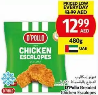 Viva D'Pollo Breaded Chicken Escalopes offer