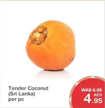 Choithrams Tender Coconut offer