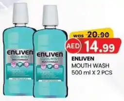 KM Trading Enliven mouth wash offer