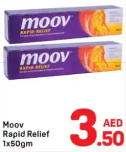 Day To Day Moov Rapid Relief offer