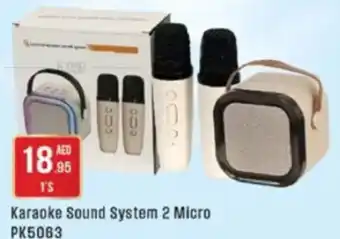 West Zone Supermarket Karaoke Sound System 2 Micro PK5063 offer
