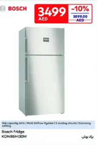 Carrefour Bosch fridge KDN86H130M offer