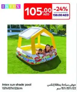 Carrefour Intex sun shade pool offer