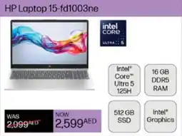 Lulu Hypermarket HP Laptop 15-fd1003ne offer