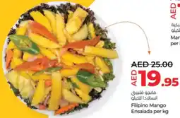 Lulu Hypermarket Filipino Mango Ensalada offer