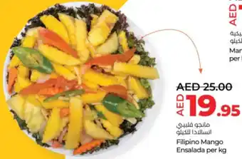 Lulu Hypermarket Filipino Mango Ensalada offer
