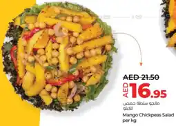 Lulu Hypermarket Mango Chickpeas Salad offer
