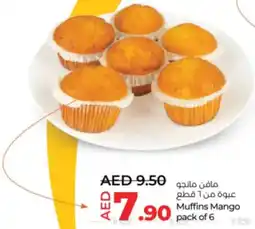 Lulu Hypermarket Muffins Mango offer