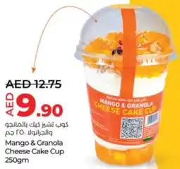 Lulu Hypermarket Mango & Granola Cheese Cake Cup offer