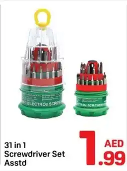 Day To Day 31 in 1 Screwdriver Set offer