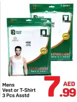Day To Day Mens Vest or T-Shirt offer