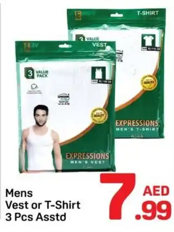 Day To Day Mens Vest or T-Shirt offer