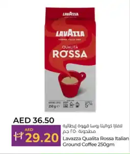 Lulu Hypermarket Lavazza qualita rossa italian ground coffee offer