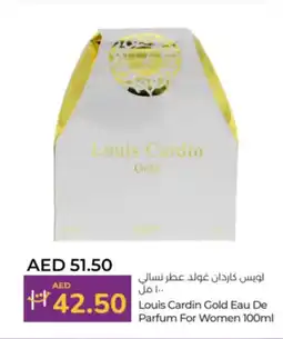 Lulu Hypermarket Louis Cardin Gold Eau De Parfum For Women offer