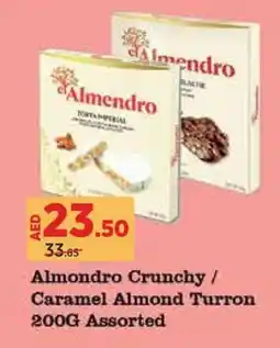Aswaaq Almondro Crunchy Caramel Almond Turron offer