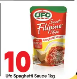 Bigmart UFC Spaghetti Sauce offer