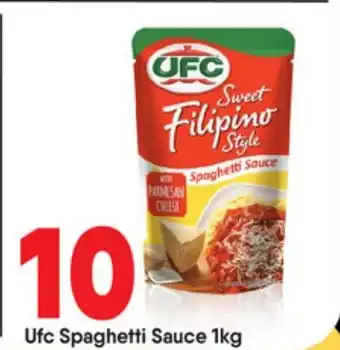 Bigmart UFC Spaghetti Sauce offer