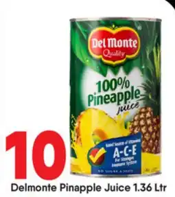 Bigmart Delmonte Pinapple Juice offer