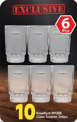 Bigmart Royalford Rf1385 Glass Tumbler offer
