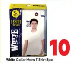 Bigmart White Collar Mens T Shirt offer