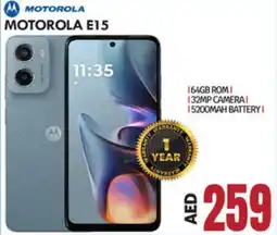 Bigmart Motorola E15 offer