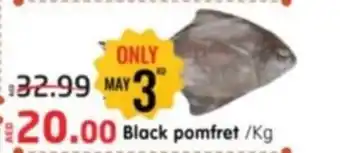 Al Madina Black pomfret offer