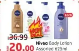Al Madina Nivea Body Lotion offer