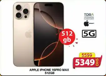 Grand Mall Sharjah Apple iphone 16pro max offer