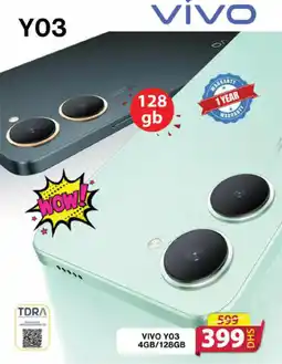 Grand Mall Sharjah Vivo Y03 4GB/128GB offer