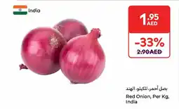 Carrefour Red Onion offer