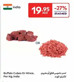 Carrefour Buffalo Cubes Or Mince offer
