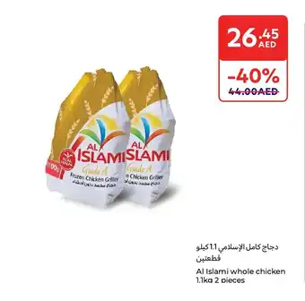 Carrefour Al Islami whole chicken offer