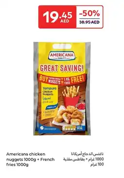 Carrefour Americana chicken nuggets offer
