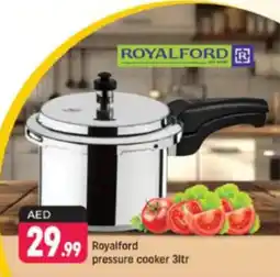 Shaklan Royalford pressure cooker offer