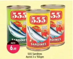Shaklan 555 Sardines offer